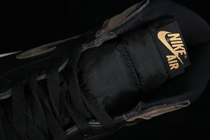 All categories Air Jordan Jordan series basketball shoes Air Jordan 1 High Pure original Air Jordan 1 High OG "Black Cement" AJ1 Joe 1 Mocha black toe DZ5485-020